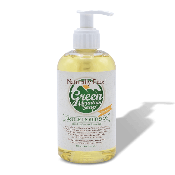 Green Mountain Soap 100% Olive Castile Soap 8 oz